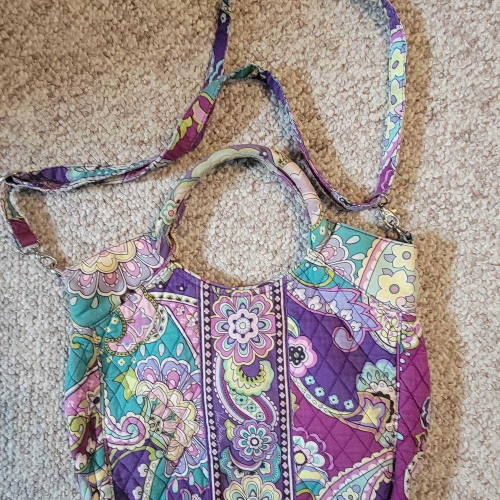 Vera Bradley LOT of 6 Multi Pattern Quilted Bags in Green, Pink, Purple, Blue - Picture 3 of 15